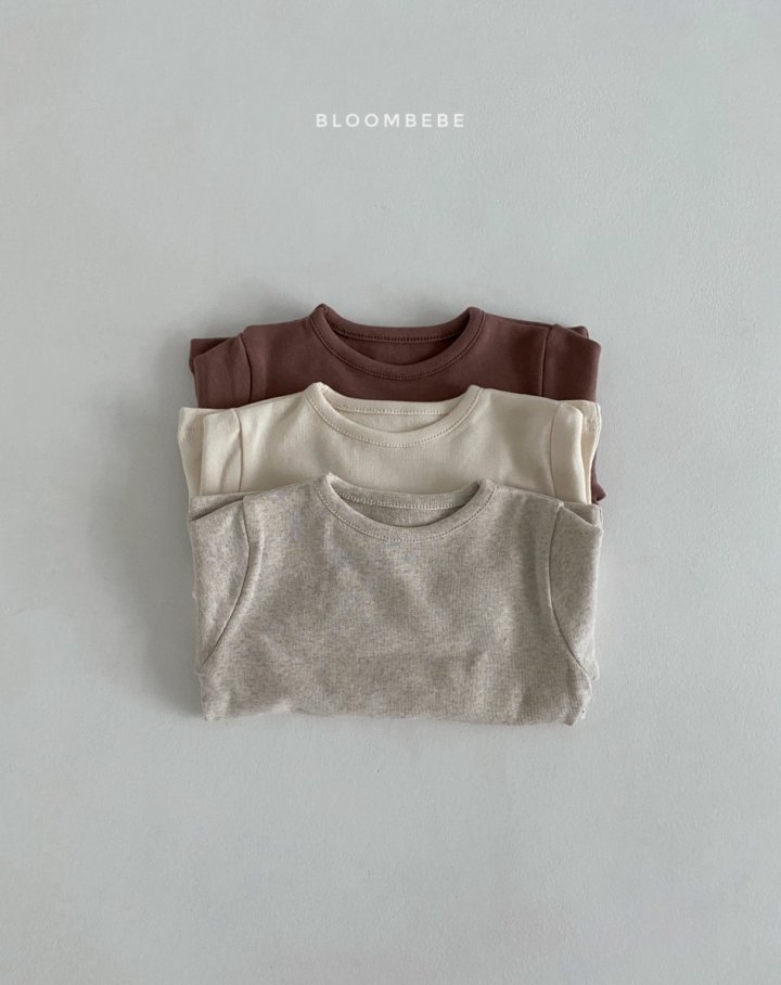 Bloombebe - Korean Baby Fashion - #babyoutfit - Bebe Basic Round Tee - 7
