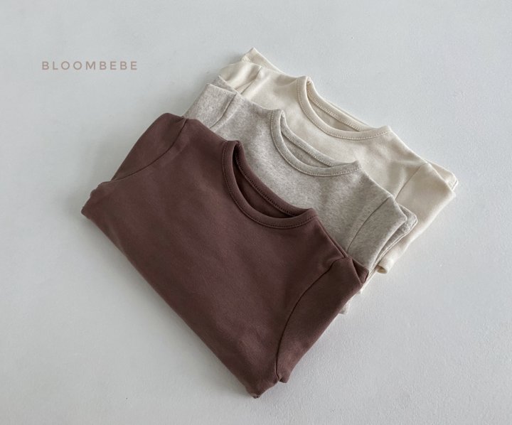 Bloombebe - Korean Baby Fashion - #babyoutfit - Bebe Basic Round Tee - 8