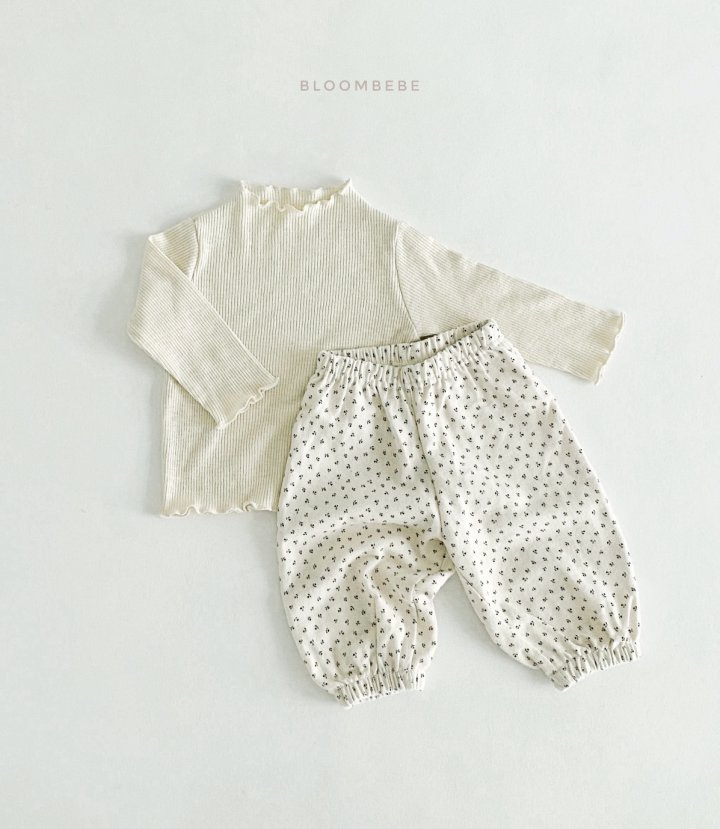 Bloombebe - Korean Baby Fashion - #smilingbaby - Bebe Wave Ribbed Tee - 9