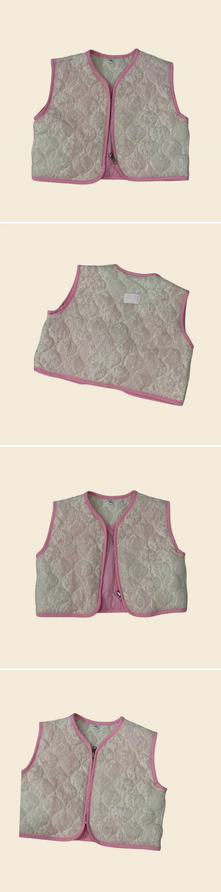 Bobo j - Korean Children Fashion - #discoveringself - Lace Vest - 2