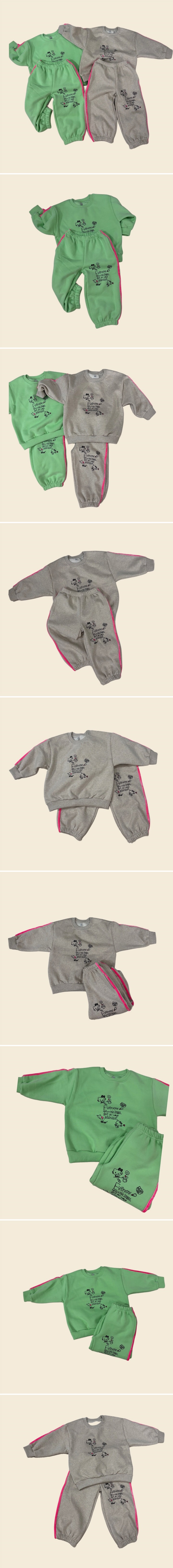 Bobo j - Korean Children Fashion - #discoveringself - Doodle Set - 2