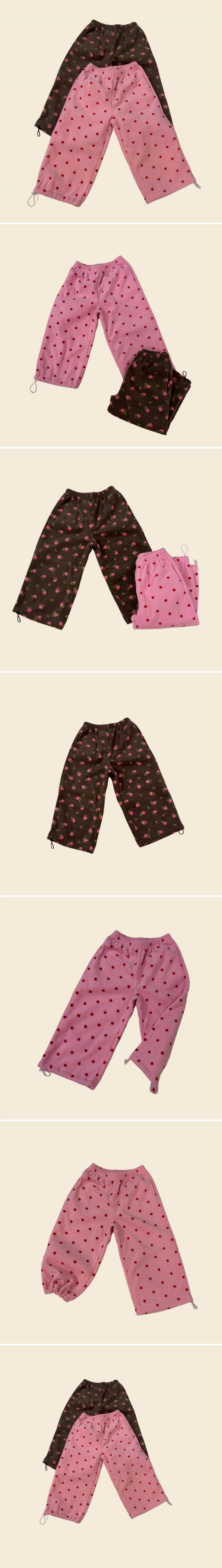 Bobo j - Korean Women Fashion - #womensfashion - Yoyo Fleece Pants (Adult) - 2