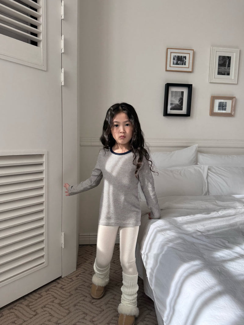 Bon Bon Butik - Korean Children Fashion - #childofig - Winter Ringer Tee - 10
