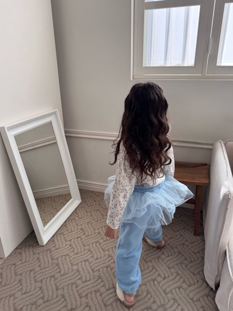 Bon Bon Butik - Korean Children Fashion - #childofig - Tulle Jogger Pants - 5