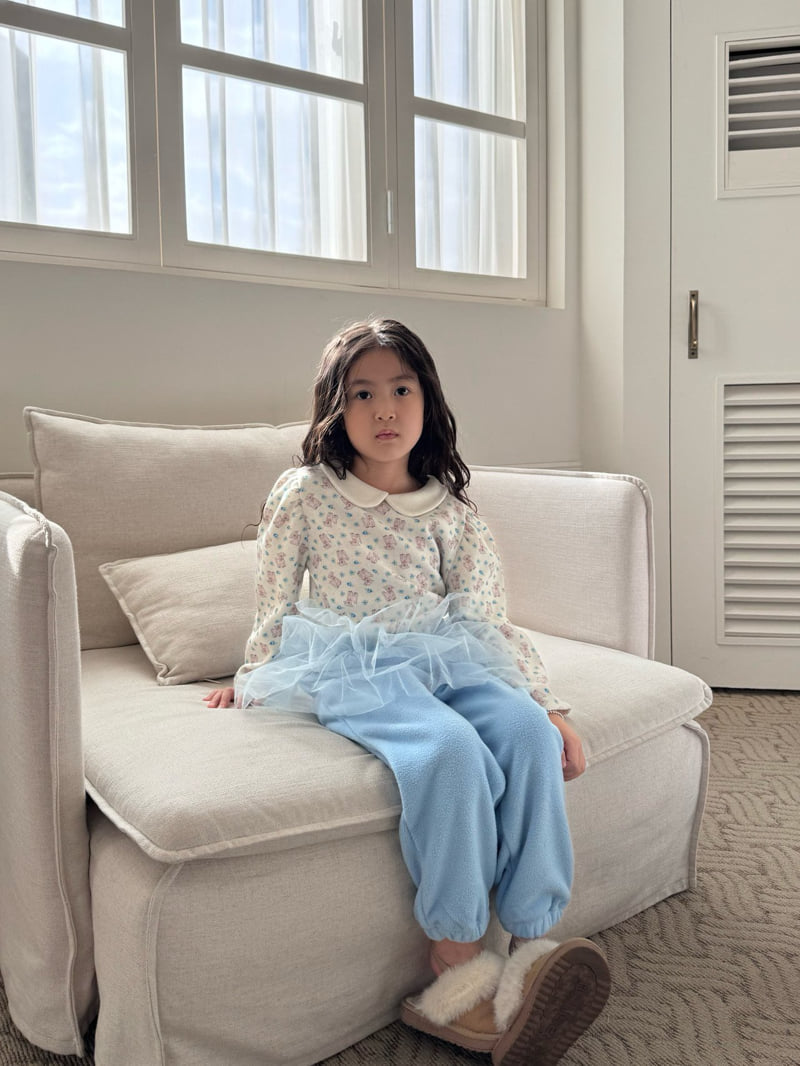 Bon Bon Butik - Korean Children Fashion - #stylishchildhood - Brushed Collar Tee - 4