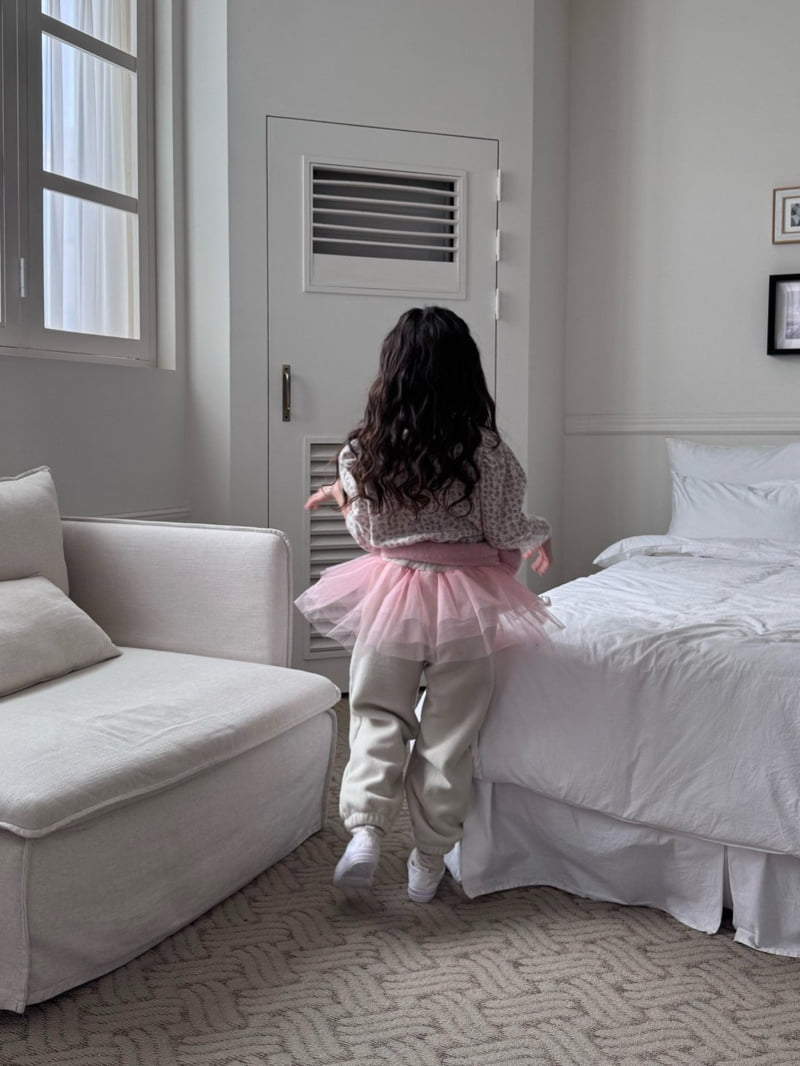 Bon Bon Butik - Korean Children Fashion - #childrensboutique - Tulle Jogger Pants - 6