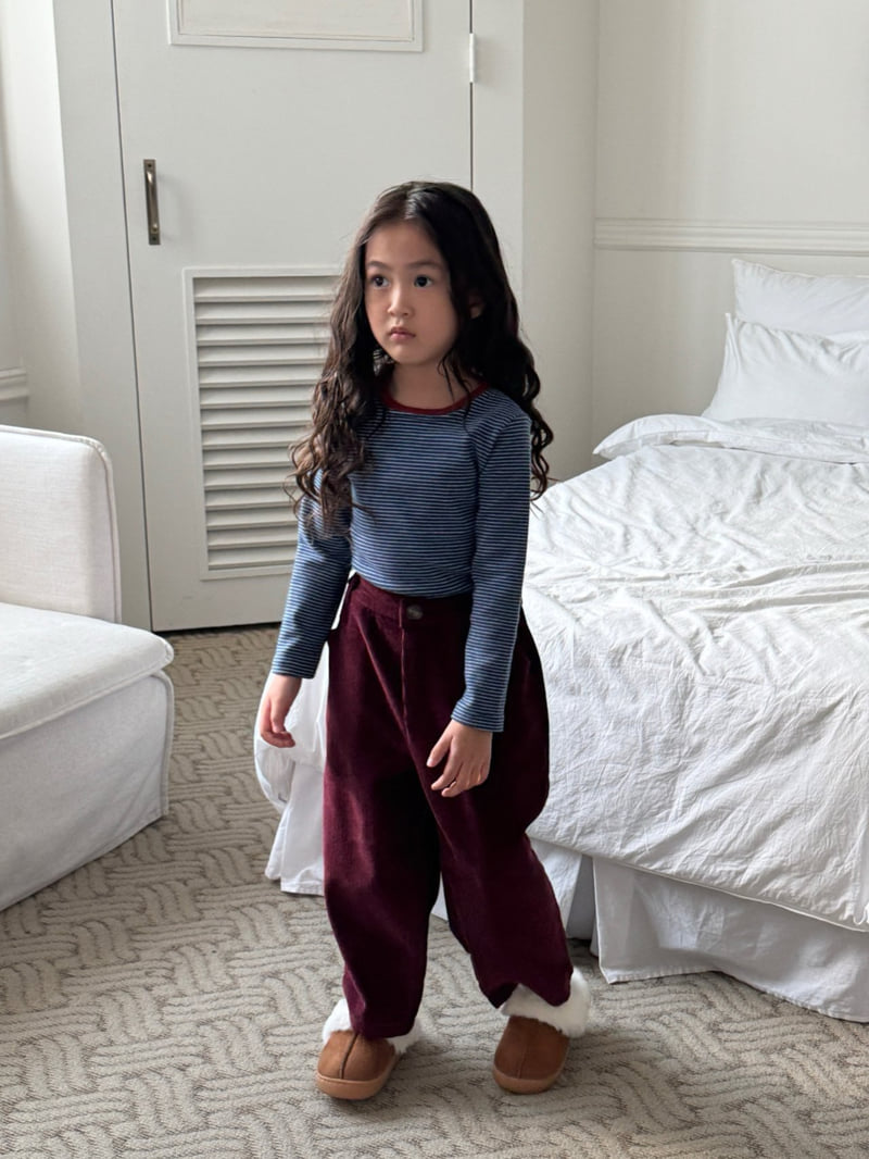 Bon Bon Butik - Korean Children Fashion - #designkidswear - Winter Ringer Tee - 12