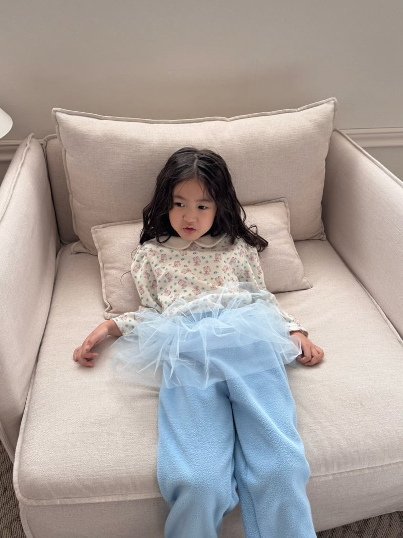 Bon Bon Butik - Korean Children Fashion - #designkidswear - Brushed Collar Tee - 6