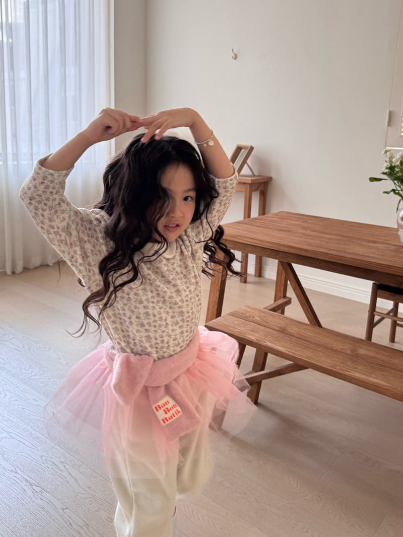 Bon Bon Butik - Korean Children Fashion - #discoveringself - Brushed Collar Tee - 7