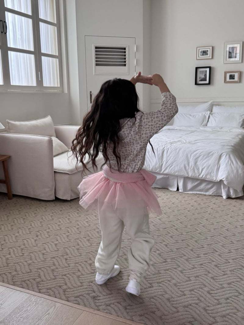 Bon Bon Butik - Korean Children Fashion - #kidsshorts - Tulle Jogger Pants - 10