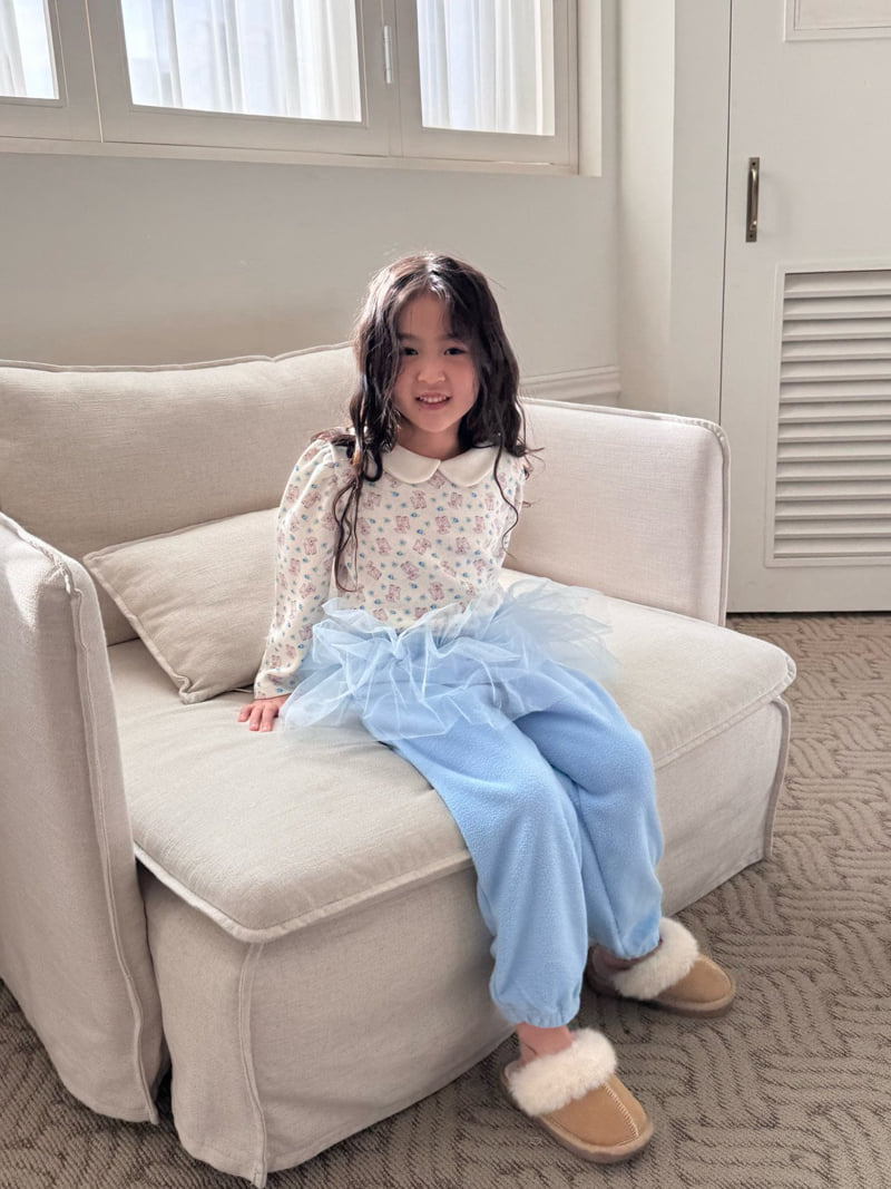 Bon Bon Butik - Korean Children Fashion - #kidsstore - Brushed Collar Tee - 10