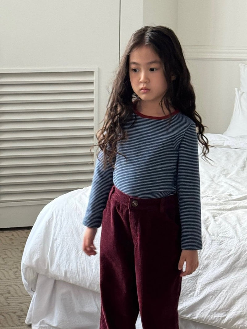 Bon Bon Butik - Korean Children Fashion - #littlefashionista - Winter Ringer Tee - 3