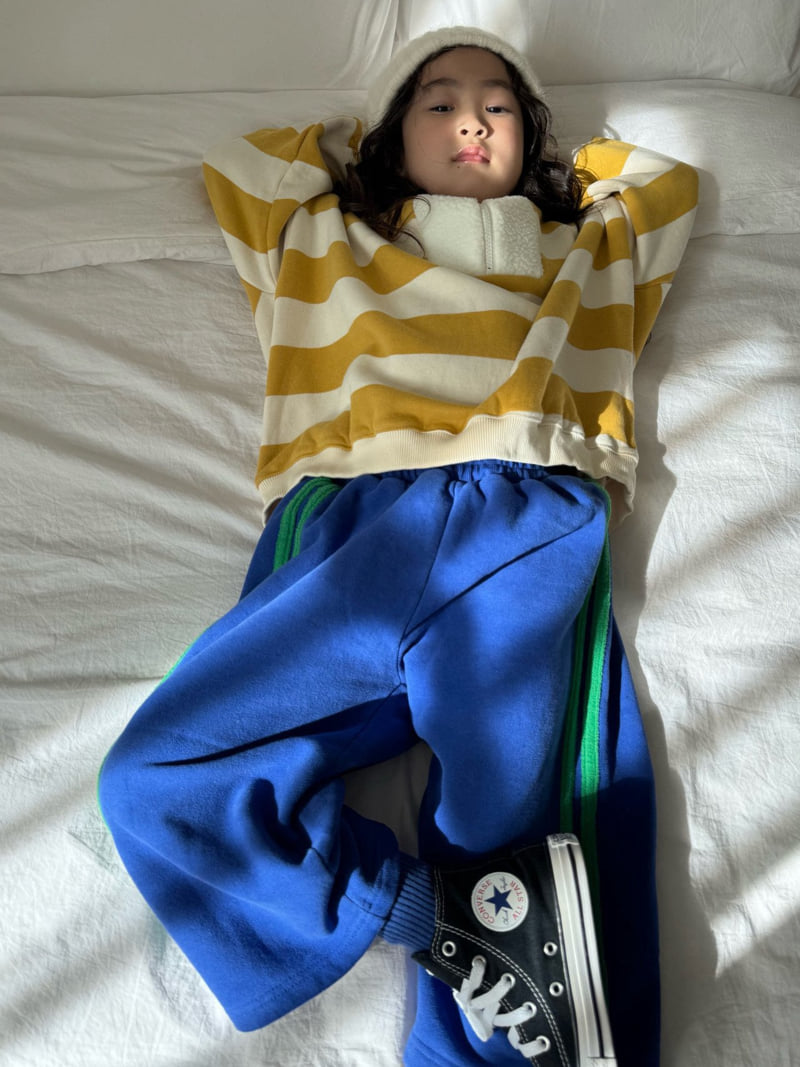 Bon Bon Butik - Korean Children Fashion - #stylishchildhood - Winter Line Pants - 5