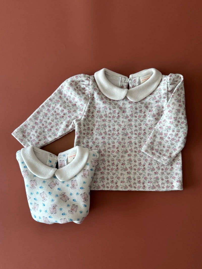 Bon Bon Butik - Korean Children Fashion - #todddlerfashion - Brushed Collar Tee