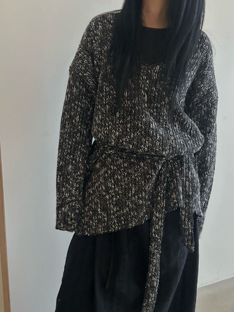 Buckle - Korean Women Fashion - #pursuepretty - Wool Ribbed Slub Knit - 8