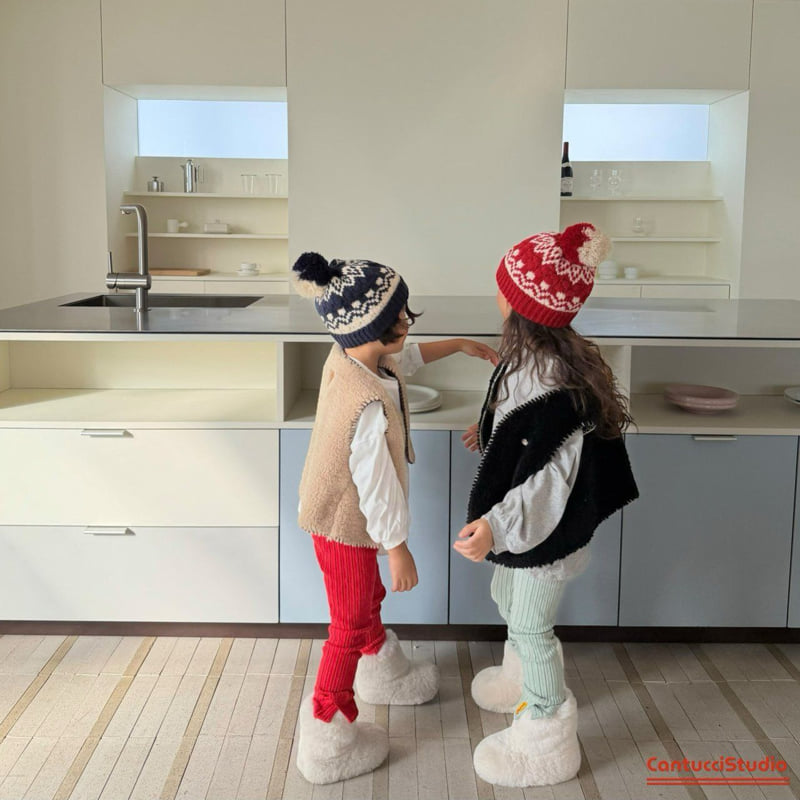 Cantucci Studio - Korean Children Fashion - #discoveringself - Bokgili Mustang Vest - 9