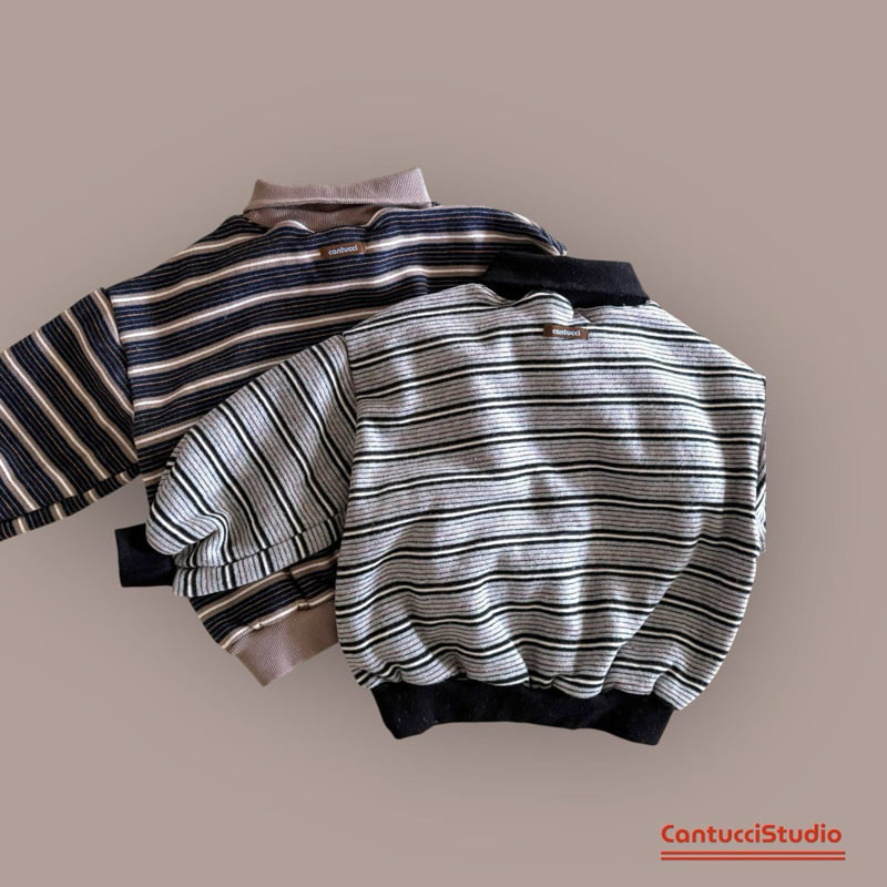 French Collar Sweatshirt by Cantucci Studio for Child - view 3