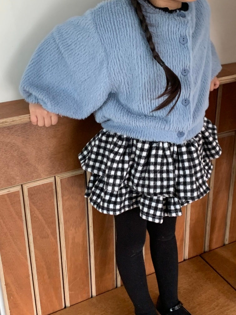Color - Korean Children Fashion - #Kfashion4kids - Poodle Cardigan - 9