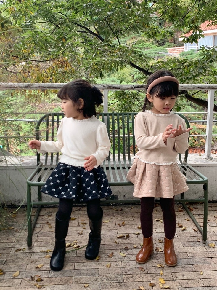 Color - Korean Children Fashion - #discoveringself - Snowflake Tee