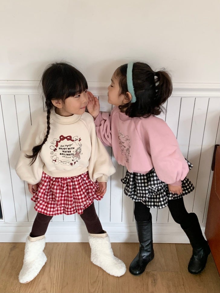 Color - Korean Children Fashion - #fashionkids - Doll Sweatshirt - 6