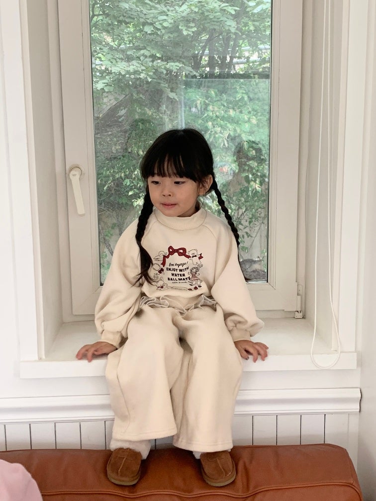 Color - Korean Children Fashion - #kidsstore - Doll Sweatshirt - 8