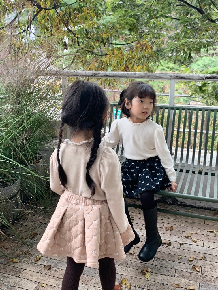 Color - Korean Children Fashion - #magicofchildhood - Quilted Skirted Pants - 10
