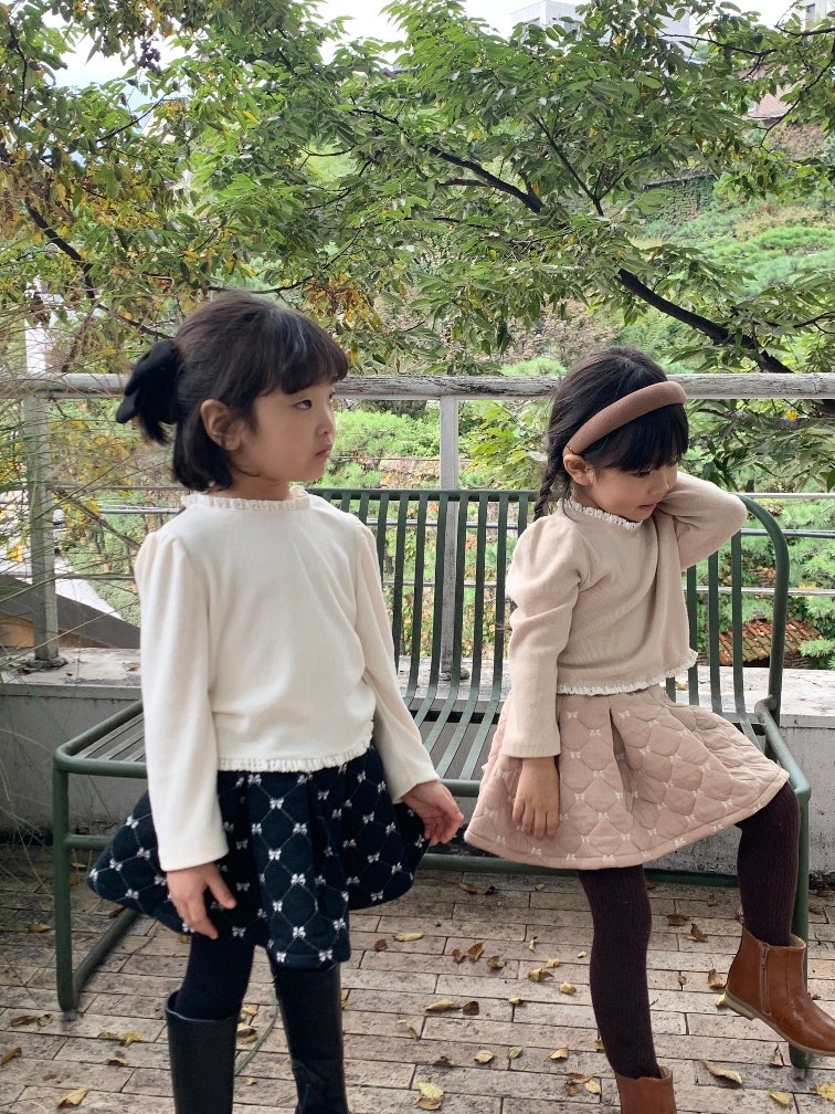 Color - Korean Children Fashion - #magicofchildhood - Snowflake Tee - 8