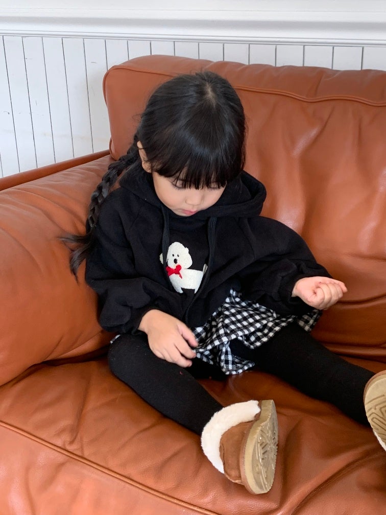 Color - Korean Children Fashion - #prettylittlegirls - Dog Hoodie - 9