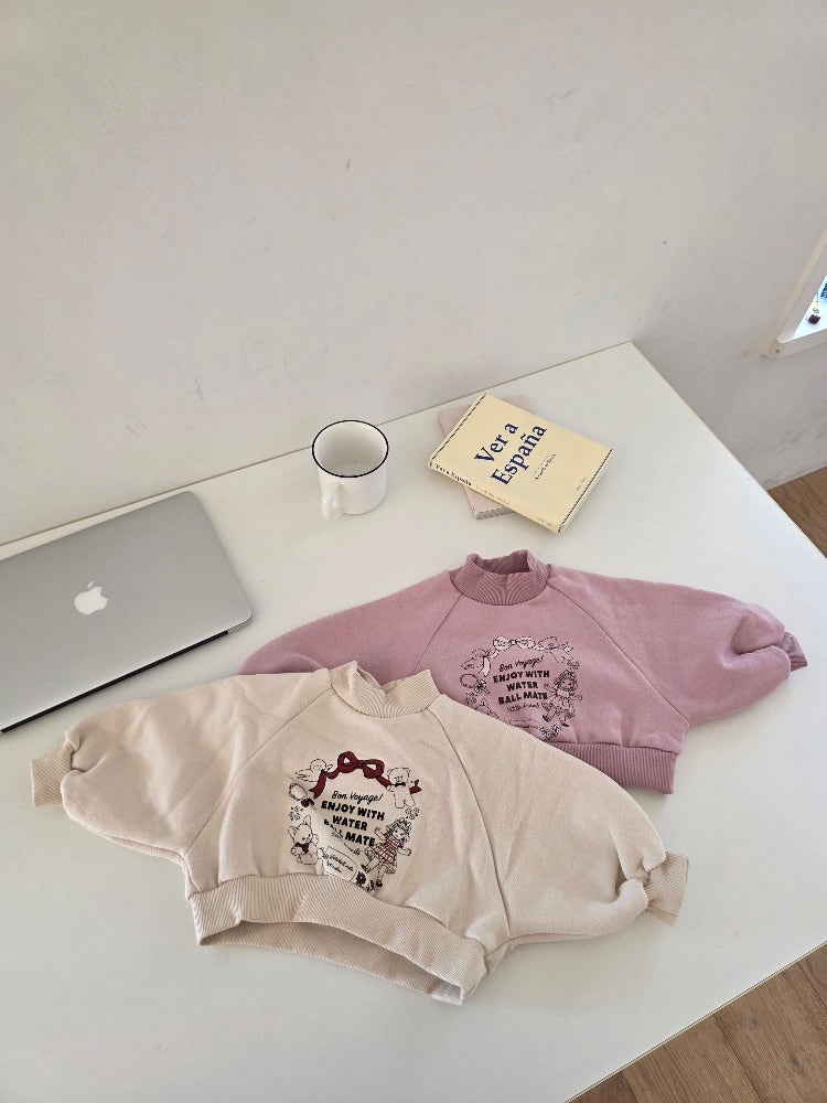 Color - Korean Children Fashion - #stylishchildhood - Doll Sweatshirt