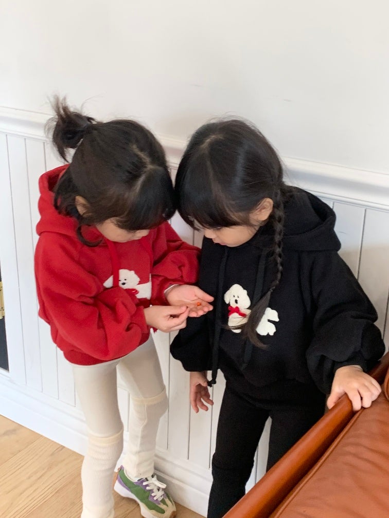 Color - Korean Children Fashion - #stylishchildhood - Dog Hoodie - 12