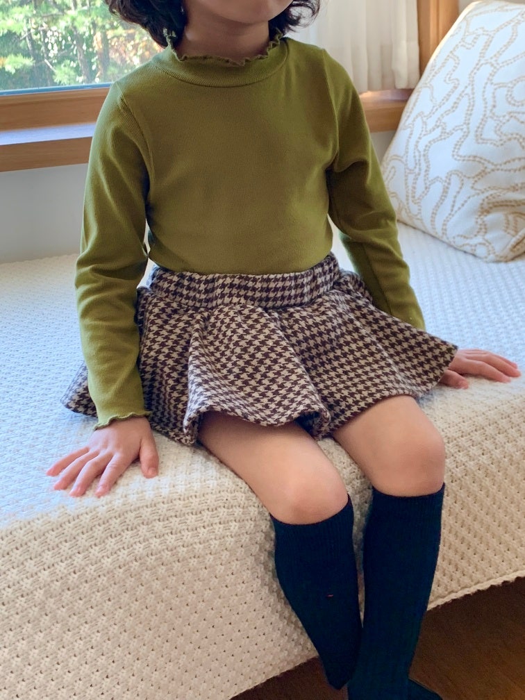 Color - Korean Children Fashion - #todddlerfashion - Sunny Skirted Pants - 6