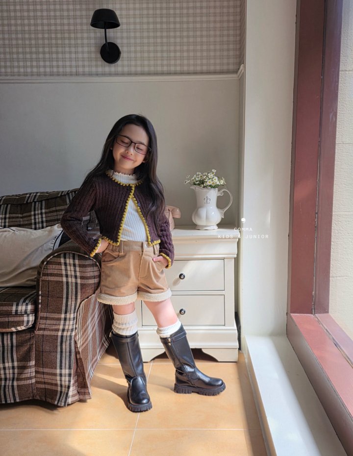 Comma - Korean Children Fashion - #Kfashion4kids - Point Cardigan - 12