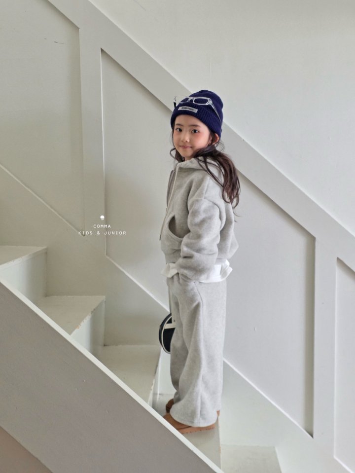 Comma - Korean Children Fashion - #childofig - Fleece Hood Jacket - 6