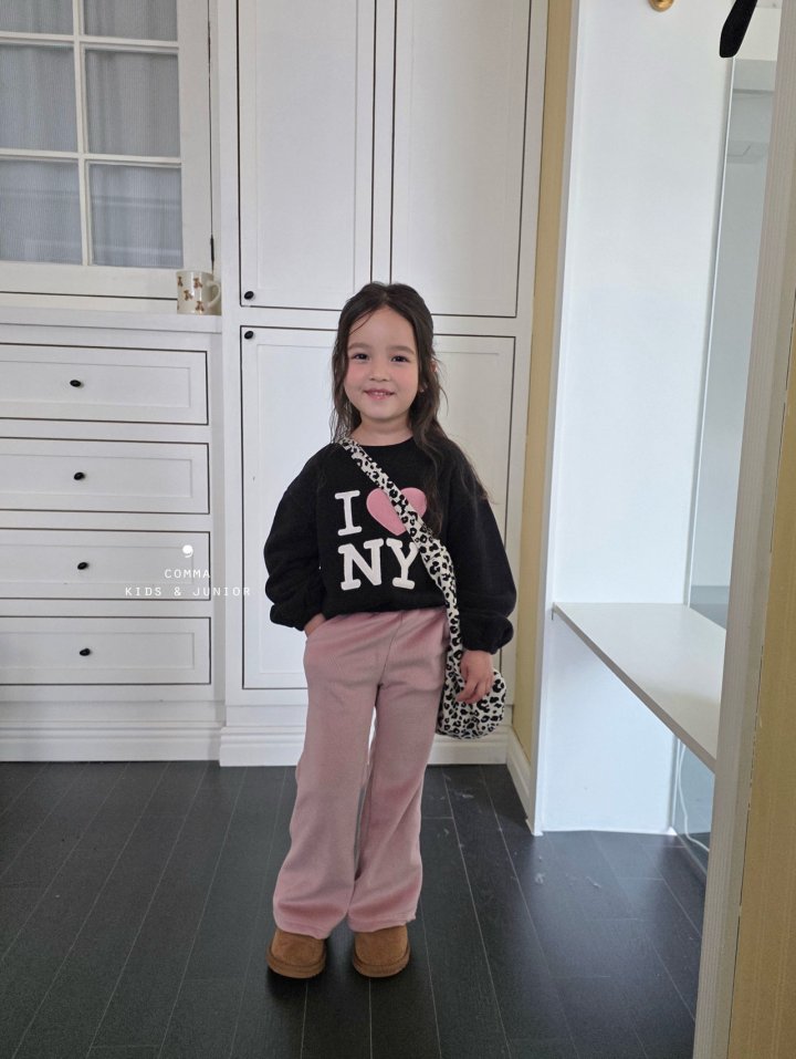 Comma - Korean Children Fashion - #childofig - Ribbed Bootcut Pants - 6