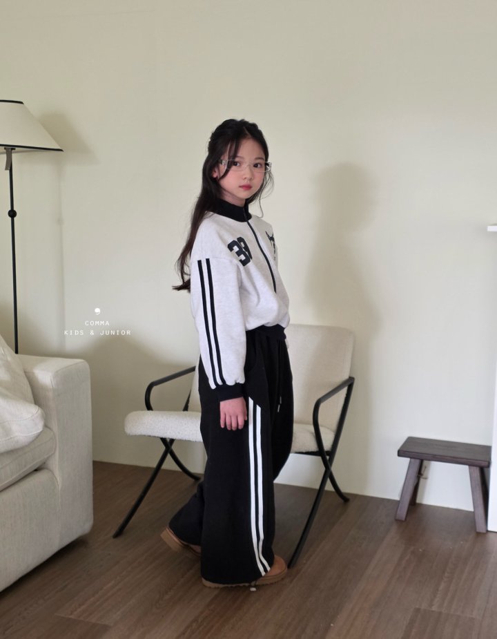 Comma - Korean Children Fashion - #prettylittlegirls - 39 Ribbon Half Zip-Up (Junior) - 4