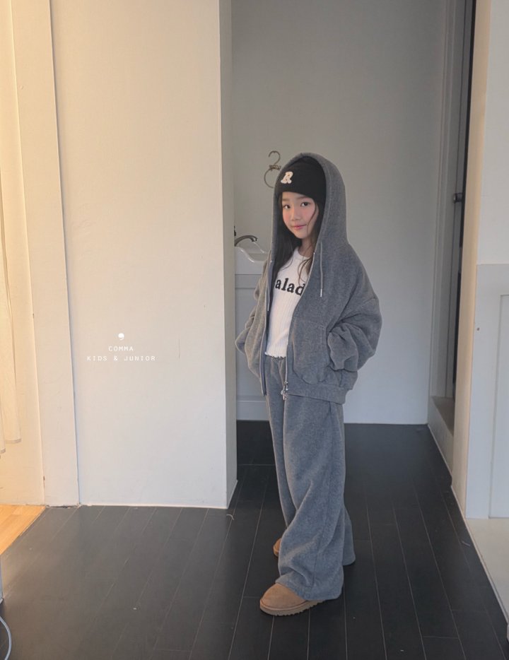 Comma - Korean Children Fashion - #childrensboutique - Fleece Pants - 12