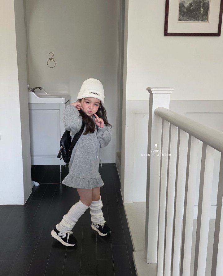 Comma - Korean Children Fashion - #childrensboutique - Hood One-piece - 8