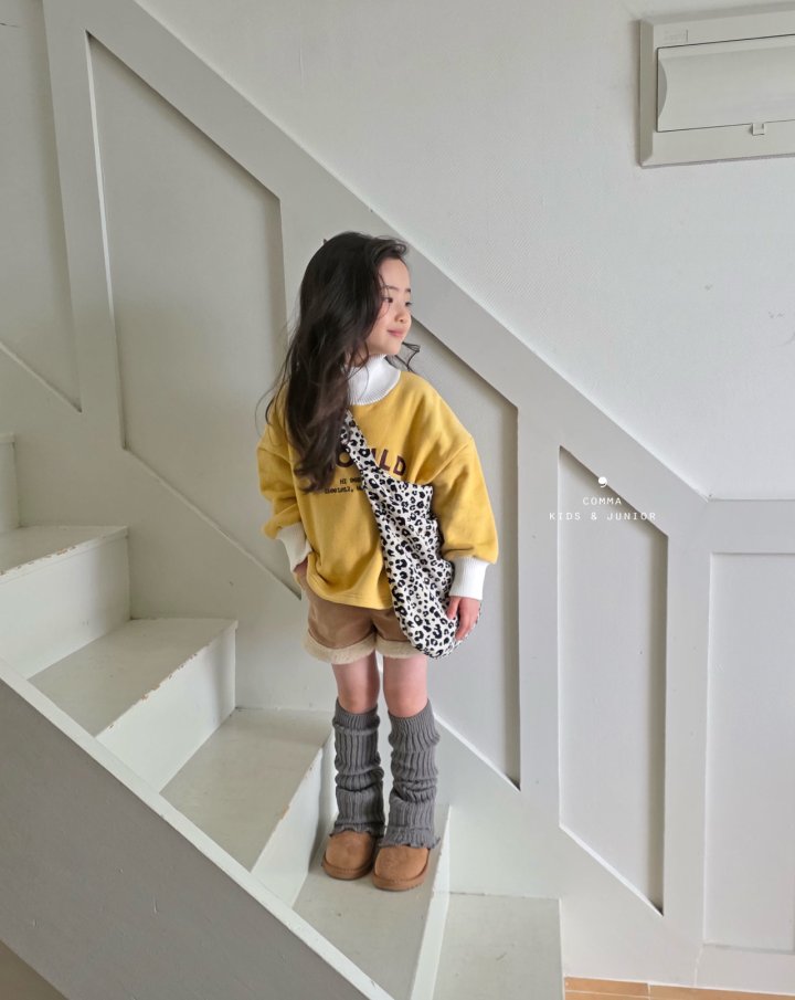 Comma - Korean Children Fashion - #childrensboutique - Brushed Turtleneck Tee - 6