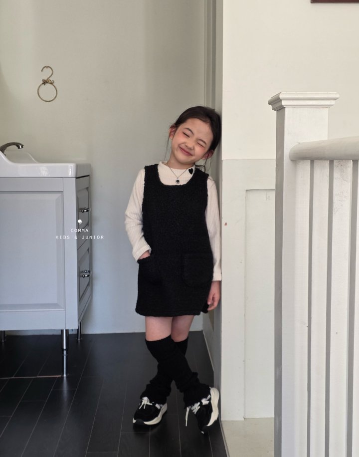 Comma - Korean Children Fashion - #childrensboutique - Boucle One-piece (Junior) - 5