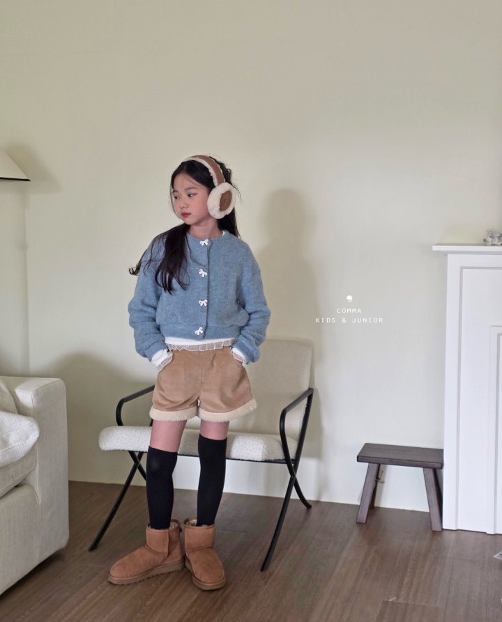 Comma - Korean Children Fashion - #designkidswear - Winter Lace Tee - 8