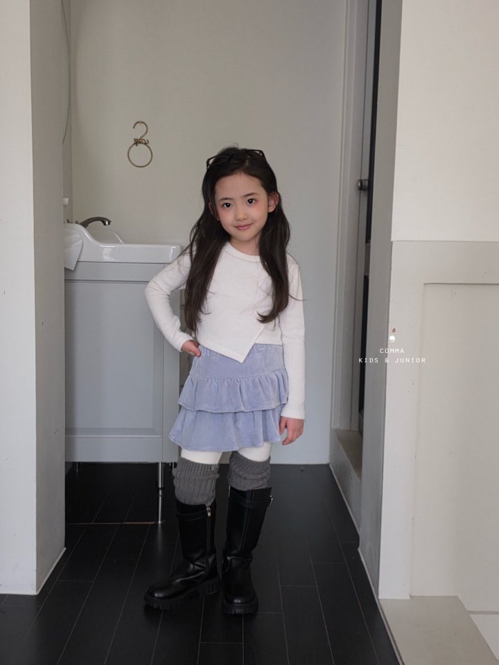 Comma - Korean Children Fashion - #designkidswear - Kang Kang Skirt Leggings (Junior) - 7