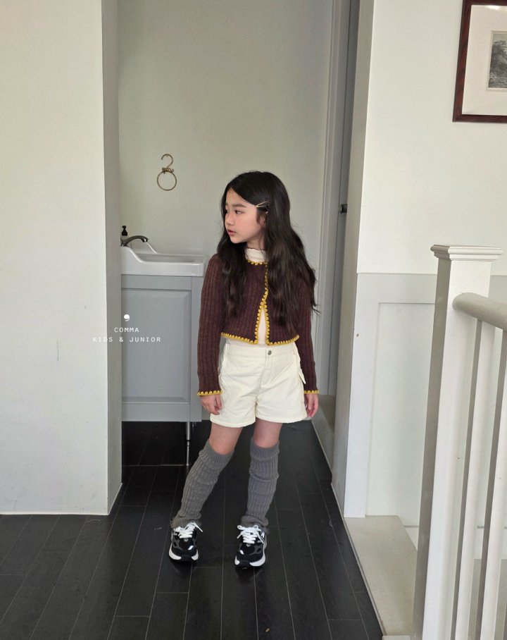 Comma - Korean Children Fashion - #designkidswear - Point Cardigan - 6