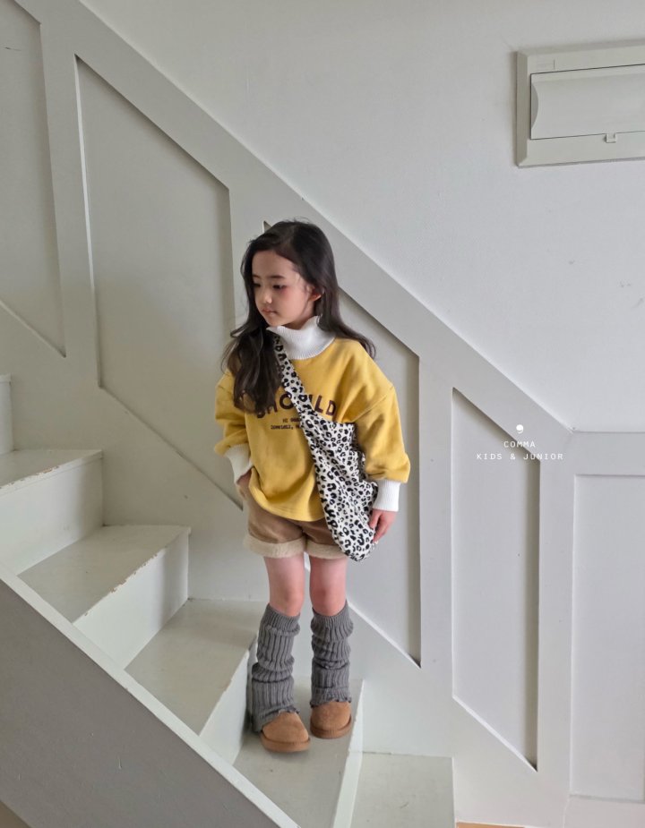 Comma - Korean Children Fashion - #designkidswear - Brushed Turtleneck Tee - 7