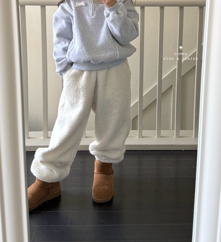 Comma - Korean Children Fashion - #designkidswear - Fleece Jogger Pants