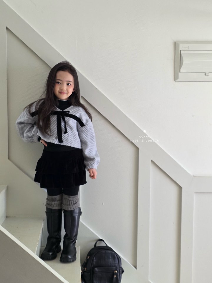 Comma - Korean Children Fashion - #designkidswear - String Cardigan - 5