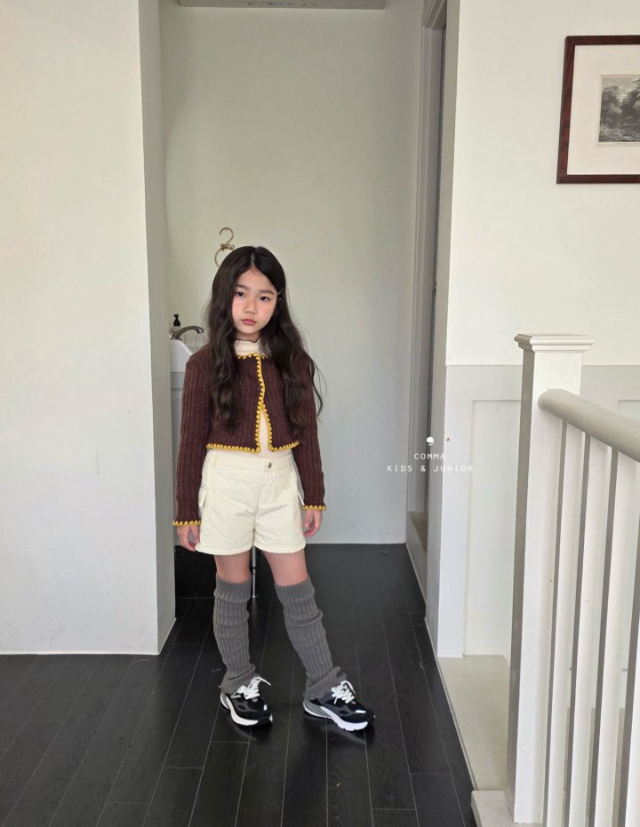 Comma - Korean Children Fashion - #discoveringself - Point Cardigan - 7