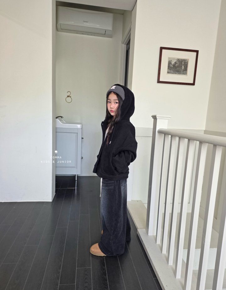 Comma - Korean Children Fashion - #designkidswear - Hood Button Jacket - 4