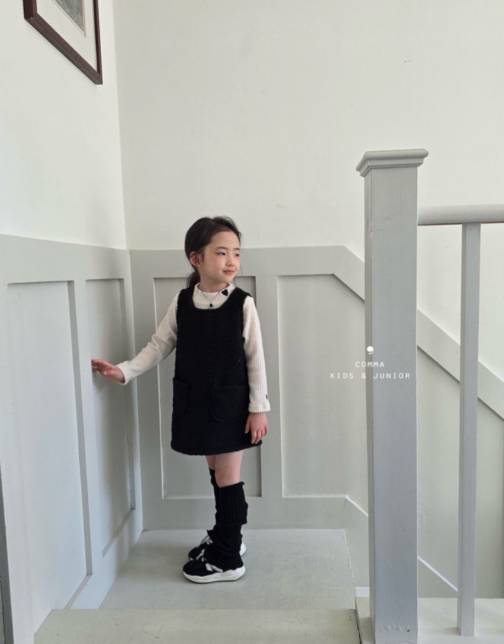Comma - Korean Children Fashion - #discoveringself - Boucle One-piece - 8