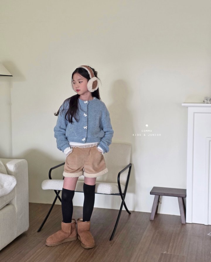 Comma - Korean Children Fashion - #fashionkids - Ribbon Cardigan (Junior) - 5