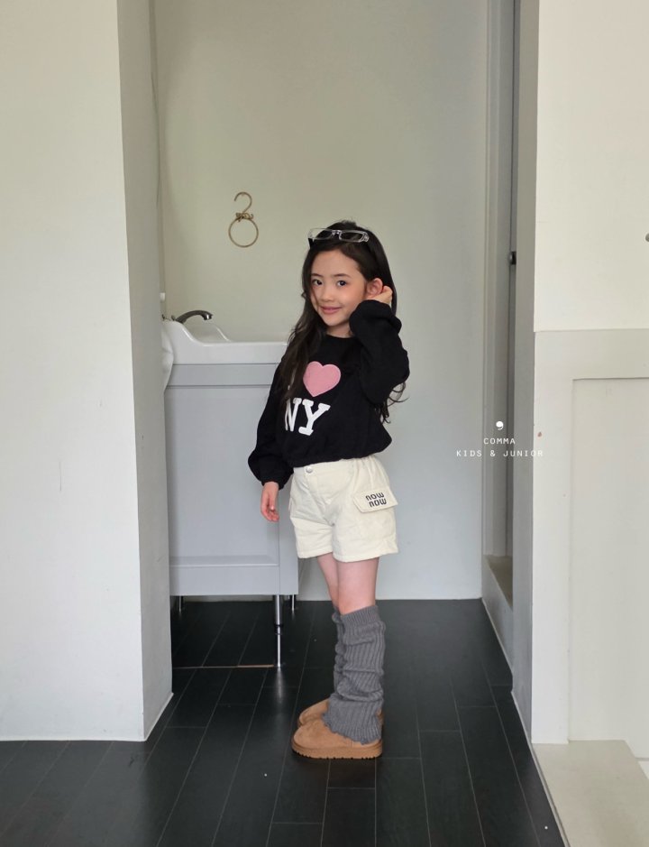 Comma - Korean Children Fashion - #discoveringself - NY Heart Tee - 4